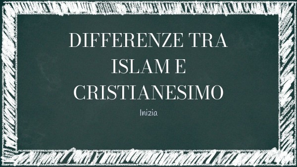 Perché Si Fa Distinzione Tra Islam E Musulmani Islam e cristianesimo