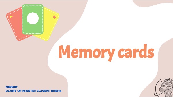 MEMORY CARDS - EXERCISE