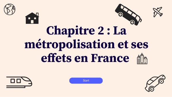 La Métropolisation Et Ses Effets En France Question Problématisée