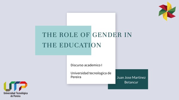 The role of gender in education | Genially