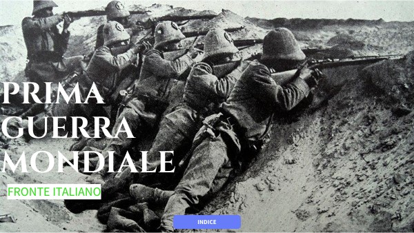 TESINA PRIMA GUERRA MONDIALE