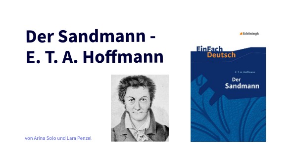 Sandmann Eta Hoffmann Zusammenfassung view.genially.com