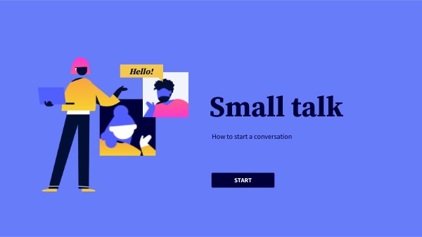 Small talk and formal introductions | Genially