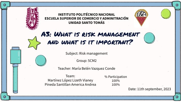 RISK MANAGEMENT