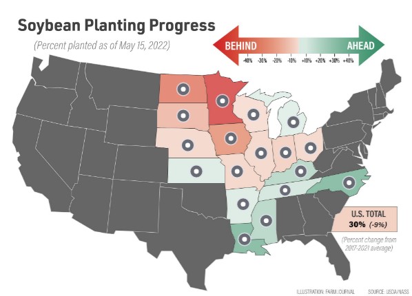 May 15, 2022 - Soybean Planting Progress 2022 | Genially