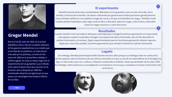 Gregor Mendel. Manuel Padilla Roca | Genially