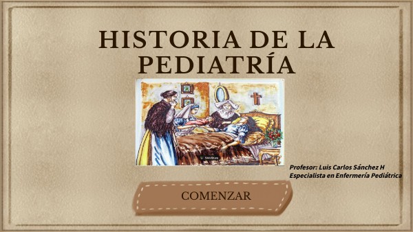 HISTORIA DE LA PEDIATRIA | Genially