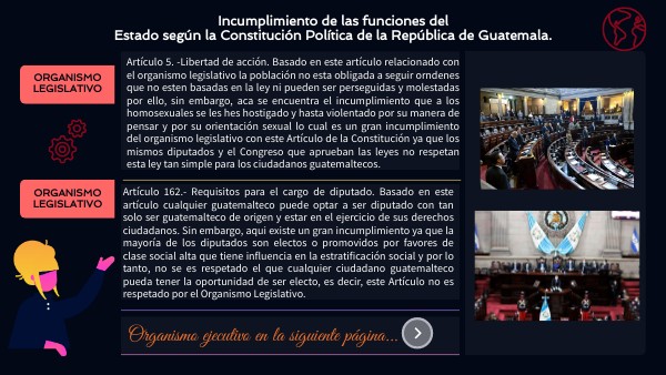 Incumplimiento de las funciones del Estado según la Constitución Pol