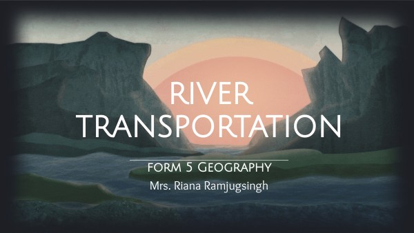 River Transportation