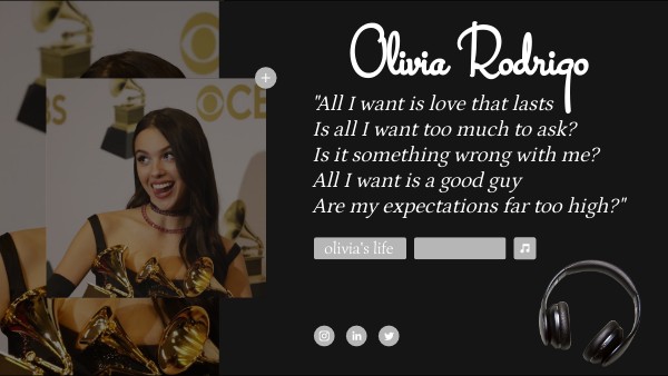 Olivia Rodrigo's life