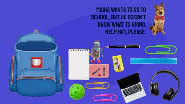 school supplies | Genially