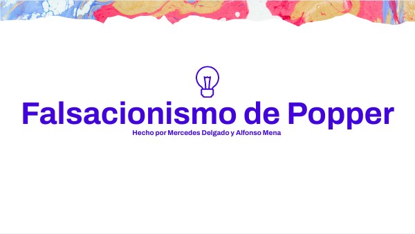 Falsacionismo de Popper