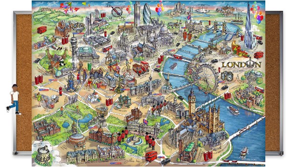 London map | Genially