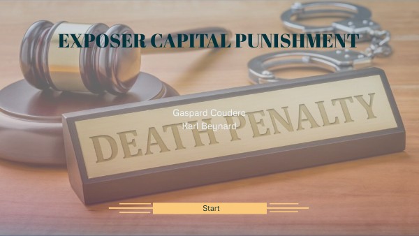 EXPOSER DEAD PENALTY ANGLAIS | Genially