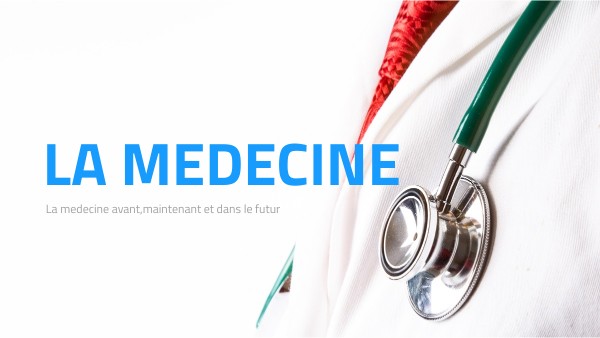Page De Garde Medecine Médecine présentation