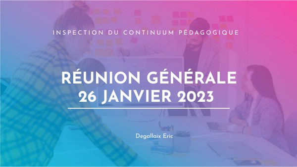 26 janvier 2023 | Genially