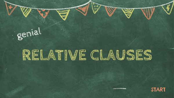 RELATIVE CLAUSES | Genially