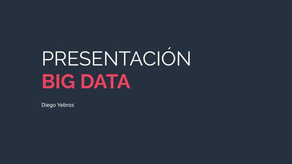 Big Data | Genially