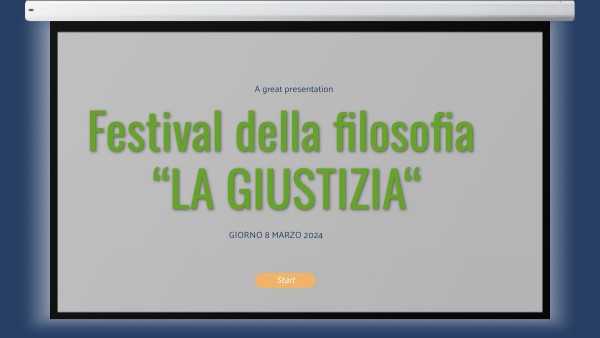 PROJECTION PRESENTATION | Genially