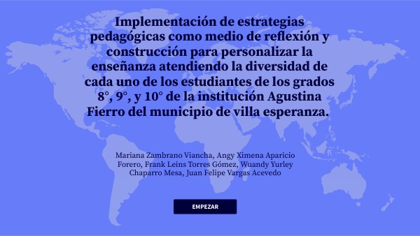 PITCH GENIAL | Genially