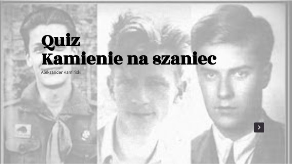 Jak Zmarł Alek Kamienie Na Szaniec Kamienie na szaniec