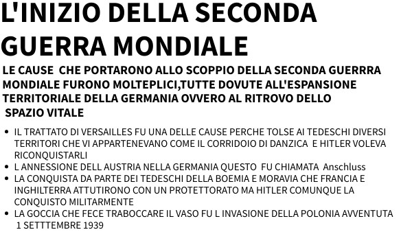 Cause Dello Scoppio Della Seconda Guerra Mondiale CAUSE SECONDA GUERRA MONDIALE