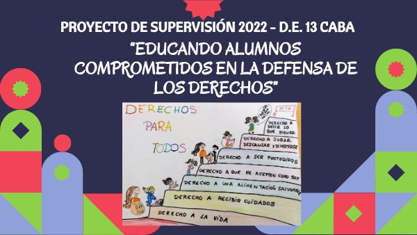 PROYECTO 2022 EDUCANDO DISTRITO 13 | Genially