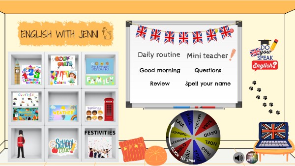English With Jenni Ceip Andrés Manjón English With Jenni Ceip Andrés Manjón