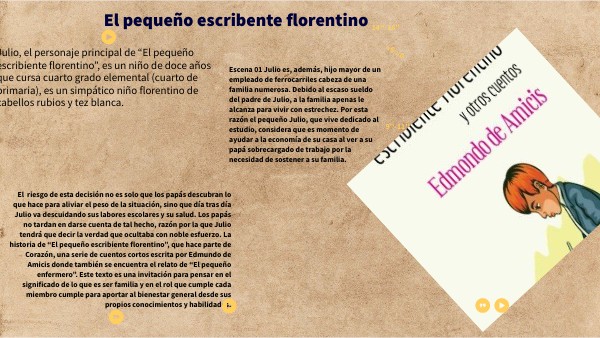 Personajes De El Pequeño Escribiente Florentino