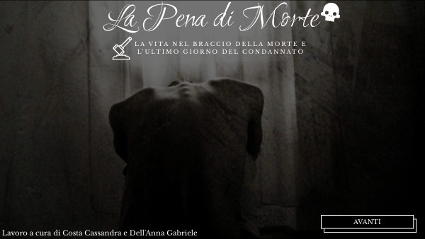 l'ultimo giorno tra le braccia della morte