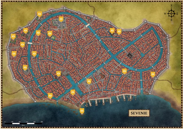 Carte Sevenie