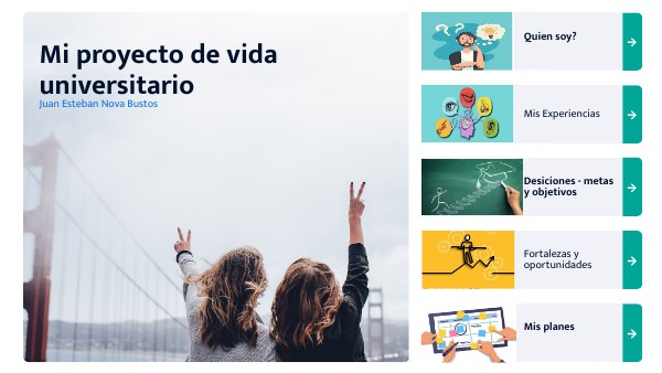 mi proyecto de vida | Genially