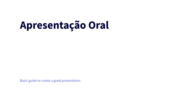BASIC PRESENTATION | Genially
