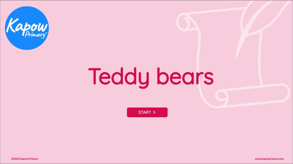 Teddy bears