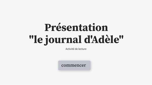 Présentation interactive basique | Genially