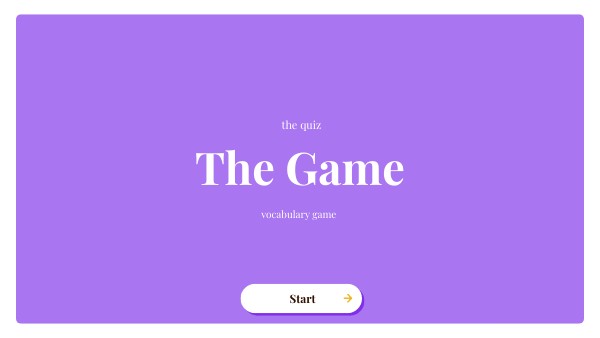 QUIZ GAME | Genially