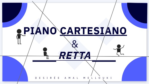 Piano cartesiano e retta | Genially