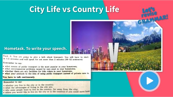 city vs country_Mary OGE | Genially