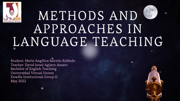 Methods and Approaches in Language Teaching | Genially