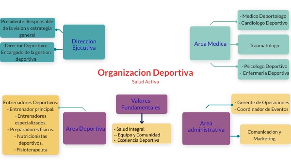 Como Esta Conformada Una Organizacion Deportiva