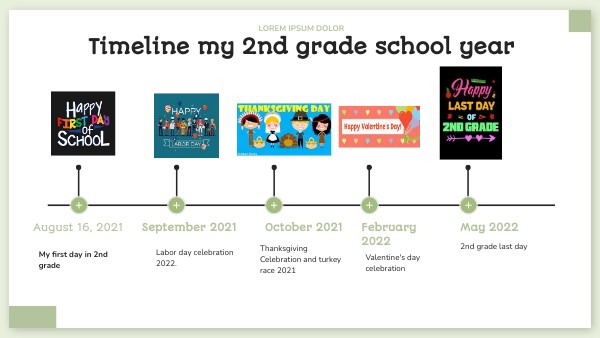 COLOR EDU TIMELINE | Genially