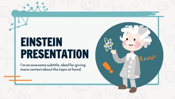 EINSTEIN PRESENTATION