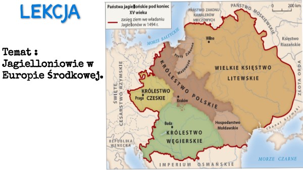Sprawdzian Jagiellonowie Klasa 5