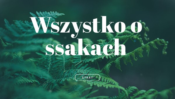 Prezentacja o ssakach | Genially