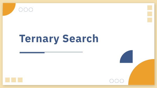 TernarySearch