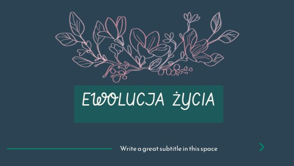 Ewolucja życia