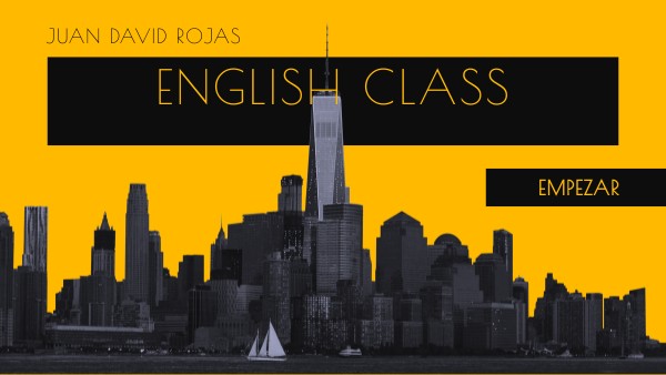 English class | Genially