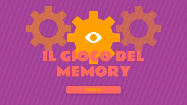 MEMORY GAME | Genially