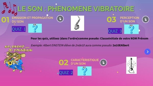 2ndeLE SON phénomène vibratoire