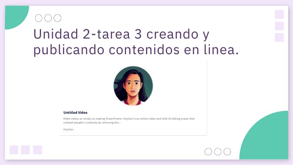 Presentación y Tarea 3 | Genially